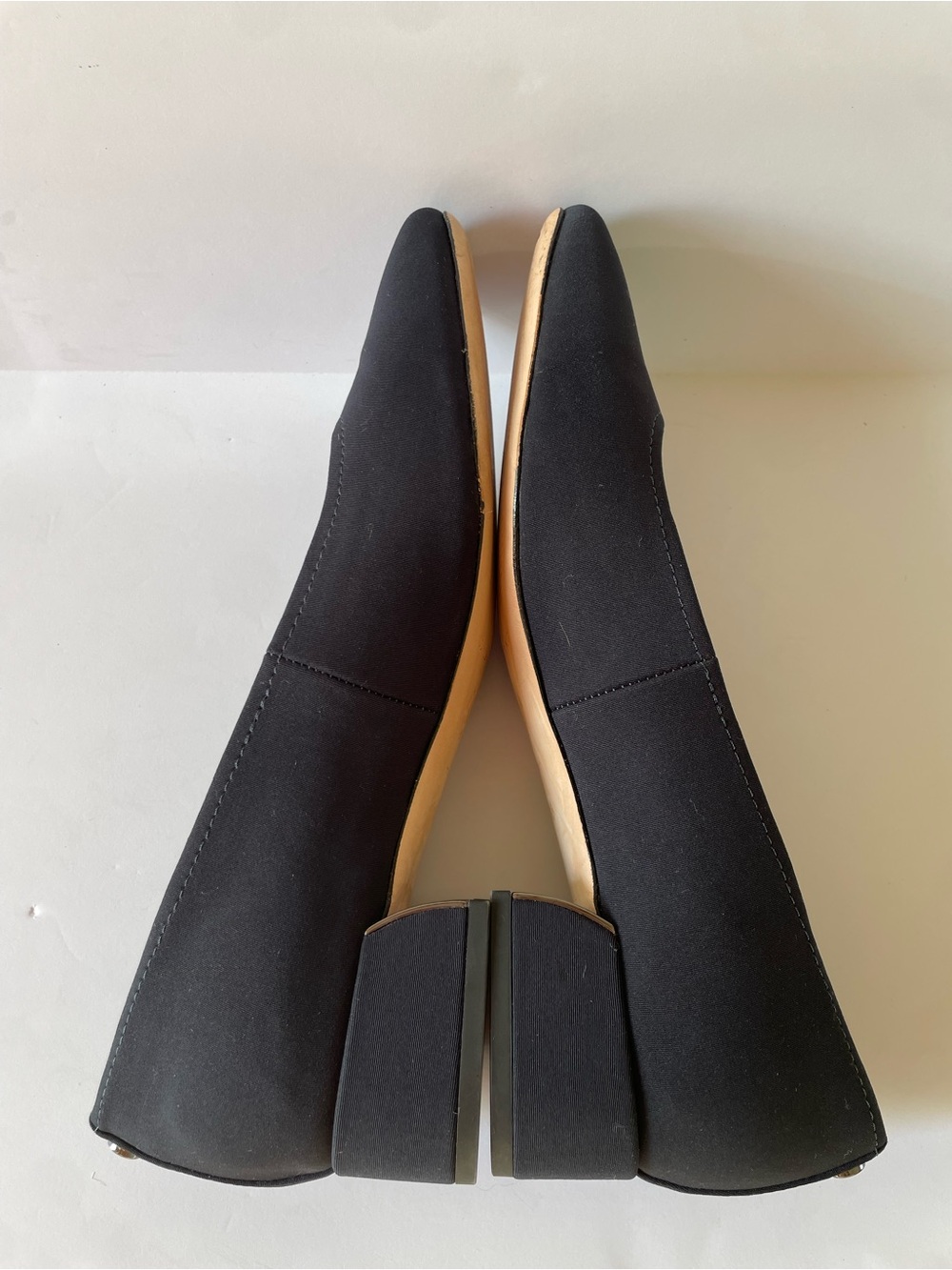 Donald J. Pliner Women’s Navy Blue Square-Toe Ballet Flats Block Heel Shoes 9.5 - Picture 5 of 8
